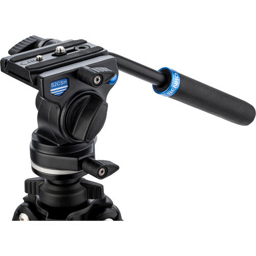 Benro SLIM Aluminum Video Tripod - Image 3