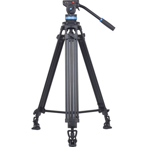 SIRUI SH25 Aluminum Video Tripod with Fluid Head - Image 4