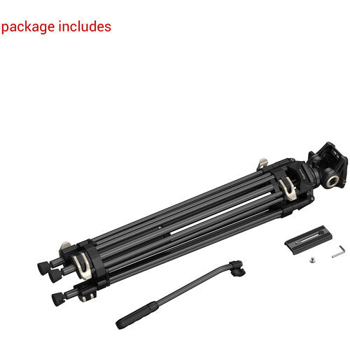 SmallRig AD-01 V2 Heavy-Duty Tripod with Fluid Head - Image 4